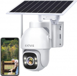 3G/4G LTE v&auml;livalvekaamera SIM-kaardiga Traadita Solar PTZ IP-kaamera v&auml;ljas 2K v&auml;rvilise &ouml;&ouml;vaatega 355&deg;/95&deg; p&ouml;&ouml;rlev TF-kaardipesa 24/7 Video 2-Way Audio IP66