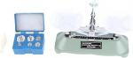 200g/0.2g Mechanical Tray Balance Scale with Weights, Accurate Balance for Science Experiment, Includes 7 Weights and Tweezers