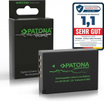 PATONA Premium aku Fuji Fujifilm NP-W126 1140 mAh 7,2 V, &uuml;hildub FinePix X100F X100V HS50EXR HS30EXR X-T1 X-T2 X-T3 X-T20 X-T30 II X-Pro1 X-Pro3 X-E1 X-E4 X-A1 X-A7 X-H1