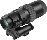 Feyachi Red Dot suurendaja, 1.5X - 5X suurendaja Airsoft Zielfernrohr Taktisches Rotpunktvisier Jagd Optiklinse koos Flip Mount Kompatibel mit 21mm/22mm Picatinny/Weaver Schiene