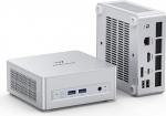 MINIS FORUM Mini PC UM870 Slim, AMD Ryzen 7 8745H CPU 8C/16T kuni 4.9GHz/AMD Radeon 780M, 32GB DDR5 kuni 96GB/1TB PCIe4.0 SSD, HDMI/USB4/DP, 2.5G RJ45, WiFi6e, BT5.3, USB3.2, USB2 0
