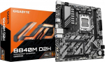 GIGABYTE B840M D2H emaplaat - AMD Ryzen 9000 protsessorid, 5+2+2 faasi VRM, kuni 7600MHz DDR5, 1xPCIe 4.0 + 1xPCIe 3.0 M.2, 2.5GbE LAN, USB 3.2 Gen 1