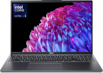 Acer Swift Go 16 SFG16-72-561M Ultraptop Copilot 16-tolline WQXGA IPS 60Hz (Intel Core Ultra 5 125U, 16GB RAM, 512GB SSD, Intel graafika, Windows 11) Hall, metallist viimistlus