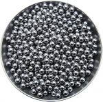 304 roostevabast terasest pall, tahke terasest pall, t&auml;ppis teraspall, 11 mm teraspall, &otilde;uepall, t&auml;iskasvanute treeningpall, 1 kg