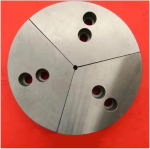 6-tolline h&uuml;drauliline sektoripael, f&auml;nnikujulised k&uuml;&uuml;nised, 3 pehmet l&otilde;ualuud h&uuml;draulilise pneumaatilise pingi jaoks, &uuml;mmargused l&otilde;uad, &uuml;mmargune pehme k&uuml;&uuml;nis koos t&auml;isk&auml;epidemega (6 tolli 80 mm k&otilde;rgune)