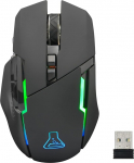 G-LAB Kult Caesium juhtmevaba laetav m&auml;nguhiir - suure j&otilde;udlusega 7200 DPI LED RGB 6 nuppu Ergonoomiline &uuml;hilduv PC PS4 PS5 Xbox One'iga