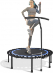 Newan 100 kuni 120 m Mini Silent Trampoliin Fitness Cardio Training t&auml;iskasvanutele Maksimaalne piirnorm 150kg