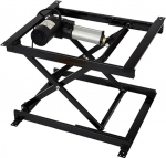 Elektriline kohvilaud Lift 17-tolline reguleeritava k&otilde;rgusega t&ouml;&ouml;platvormi arvutilaua elektrooniline k&auml;&auml;rit&otilde;stuk koos kokkupandava rauaraamiga Smart Accessories Sinine