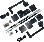 Murphy Bed Hardware Kit koos kaheetapilise Deluxe gaasivedruga - kerge t&otilde;mbamine ja tagasi voldimine, kombineerib hajutatud osad raskekujuliseks konstruktsiooniks, vertikaalne Twin suurus