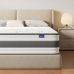 BedStory madrats 160 x 200 cm, taskup&otilde;hjaline madrats 26 cm H4 mugavuskihiga m&auml;luvahuga, ortopeediline ja ergonoomiline, pestav ja eemaldatav kate