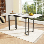 V&auml;ljat&otilde;mmatav s&ouml;&ouml;gilaud, valge, s&ouml;&ouml;gilaud, pikendatav 140-179,5 x 80 x 76,5 cm, s&ouml;&ouml;gilaud 2-6 inimesele, ristk&uuml;likukujuline s&ouml;&ouml;gilaud s&ouml;&ouml;gituppa, elutuppa (B)