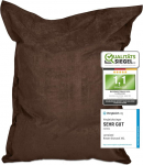 Lumaland Luxury Giant Bean Bag XXL Micro Velour Indoor Bean Bag erinevates suurustes ja v&auml;rvides