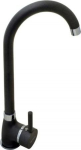 Pyramis Bello Plus kitchen faucet 090927101 black granite (black speckled)