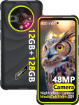 Ulefone Armor X31 V&auml;litingimustes kasutatav mobiiltelefon ilma lepinguta 12GB + 128GB/SD-2TB Octa Core 6050mAh IP69K V&auml;litingimustes kasutatav nutitelefon Android 14 4G LTE Dual SIM 48MP + 20MP &Ouml;&ouml;vaatlus IP68 T&otilde;rjukindlus / 5GHz Wi-Fi