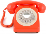 GPO klassikaline 70ndate disainitelefon, l, oranž
