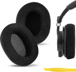 Geekria Comfort Microfiber asendusk&otilde;rvaklapid Audio-Technica ATH-M50, M50X, M60X, M50S, M50cwh, M50xBT2, ATH-M45/M35/M30/M20 remonditarvikud (must)