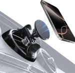 MagSafe mobiiltelefoni hoidik Mercedes Benzile [&uuml;mmargune ventilatsioon], &uuml;he k&auml;ega kasutamine Mercede Benz A/B/C/E/S klassile/printerile, GLC/GLB/GLA, &uuml;hildub iPhone'i ja Samsungiga, Mercedes Benz tarvikud