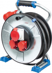 kui - Schwabe IronCoat Xperts CEE kaablirull 25 m H07RN-F 5G2.5, IP44 Outdoor, 2 maanduskontaktpesa + 1 CEE 400 V 16 A 5-poolne termokaitse, kaitse elektril&ouml;&ouml;gi eest, valmistatud Saksamaal