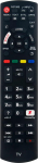 N2QAYB001212 Panasonic LED teleri TX-58GX700B TX-32FS503B TX-40FS503B TX-40GX700B TX-50GX700B TX-65GX70 TX-40GX800B TX-5 0GX800 B TX 58GX800 0B TX-65GX800B kaugjuhtimispuldi asendaja.