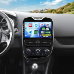 OiLiehu 4G+64G 4 Kern Android 15 Doppel Din Radio CarPlay Android Auto for Renault Clio 4 2012-2018 Autoradio Mit Bildschirm 10.1 Zoll Unterst&uuml;tzung Bluetooth FM RDS GPS WiFi SWC EQ Tagasis&otilde;idukamera