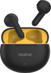 realme Buds T01 T&otilde;eliselt juhtmevabad k&otilde;rvaklapid AI-ENC-ga k&otilde;nedeks, 13 mm d&uuml;naamiline juht, kuni 28-tunnine aku, 88 mm latentsus, Bluetooth V5.4 ja Google Fast Pair (must)