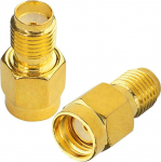 BOOBRIE 4 x SMA to RP-SMA &uuml;henduskomplekt 2 x SMA isane RP-SMA emane adapter 2 x SMA emane RP-SMA isane adapter WiFi antenni adapter prillidele WiFi antenni FPV drooni signaali v&otilde;imendaja