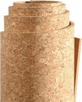 QNDUGJFER Natural Cork Board, Cork Board Roll with Self Adhesive Backing, Cork Tiles for Wall, Bulletin Board Cork Board for School, Cork Boards for Walls(Size:122*164*0.8cm)