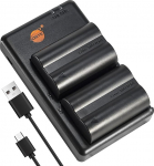 DSTE PS-BLM1 BLM-1 BLM1 (2100 mAh/7,4 V) akulaadija &Uuml;hildub Olympus C-5060, C-7070, C-8080, E-1, E-3, E-30, E-520, EVOLT E-300, EVOLT E-330, EVOLT E-500, EVOLT E-510 kaameraga kaamera kaamera kaamera