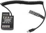 PD USB C Dummy aku toide Panasonic Lumix DMC GH5 GH5S G9 GH4 GH3 DSLR kaamerale 9V/12V Type-C to DMW-BLF19 DCC12