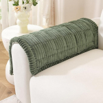K&auml;etugede katted, k&auml;etugede kaitse, libisemiskindlad k&auml;ekatted L-kujulise diivani kaitseks, Chaise Longue, nurgadiivan, 2-kohaline kaitsekate, elutuba, tugitool, koerad, lemmikloomad, roheline, 50 x 60 cm, 2