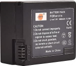 DSTE asendusaku, mis sobib Sony NP-FF70 NP-FF71 NP-FF71S DCR-HC1000 DCR-HC1000E DCR-IP1 DCR-IP1E DCR-IP1K DCR-IP200K DCR-IP210E Kaamera jaoks.
