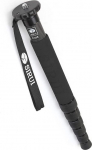 SIRUI P-326 Carbon Fibre Monopod Height 155 cm, Weight 0.45 kg, Max Load 10 kg with Carabiner and Compass