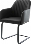 DELIFE Greg-Flex kiiktool Flat Black Ehtne nahk Must tasku vedru tuumaga