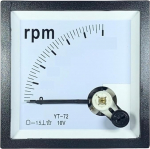 YT72 DC Drehzahlmesser 100 U/min 500 U/min 1000 U/min 1800 U/min Messaparaat 100 m/min Eingang 10 V Drehzahlmesser(DC 1000M 10V)