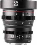 Meike 50 mm T2.2 Mini Fixed Prime Manual Focus Wide-Angle Cinema Lens for M43 Micro Four Thirds MFT Mount Cameras BMPCC 4K Z CAM E1 E2 E2C