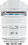 SIRUI Sniper 33 mm autofookusobjektiiv, F1.2 lainurk APS-C kaamera objektiiv, E Mount objektiiv A6400, A6700, ZV-E10, FX3/30 (E Mount, valge)