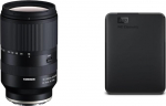 Tamron B061X 18-300mm F/3.5-6.3 Di III-A VC VXD objektiiv Fujifilmi jaoks Must & WD Elements kaasaskantav v&auml;line k&otilde;vaketas 2TB