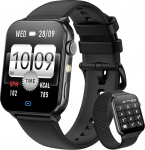 Blackview Smart Watch Mehed Naised Bluetooth-k&otilde;ned / LED-tuled / 2 randmepaela (silikoon / nailon) spordikell koos pulsiga Sleep Steps Kalorite kilomeetri monitori 350mAh (6+ p&auml;eva) Fitness Watch for Android iOS