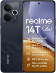 realme 14T 5G nutitelefon 8+256GB Obsidian Black