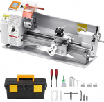 VEVOR metalli treipingi 220 x 450 mm Laua treipingi automaatne s&ouml;&ouml;tmine 2500 p/min kiirus 1250 W harjadeta mootor koos lisaseadmetega treipingi t&auml;psuslike detailide t&ouml;&ouml;tlemiseks