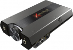 CREATIVE Sound BlasterX G6 (USB-C) Hi-Res 130dB 32bit/192kHz Gaming DAC, v&auml;line USB helikaart, Dolby Digital, 7.1 Virtual Surround Sound, Sidetone/Speaker Control PC-le ja m&auml;ngukonsoolidele