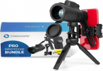 Starscope Monocular Telescope G3 Pro Smartphone Bundle - 10 x 42 Monocular Telescope for Smartphone Monocular for Bird Watching for iPhone & Android with Spotting Scope Tripod, Mobile Phone Holder &