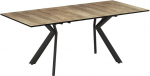 Vicco Trill s&ouml;&ouml;gilaud pikendatud s&ouml;&ouml;gilaud Rustic Oak Black 140 x 90 cm pikendatav