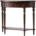 Konsolentisch, Konsolentisch aus Massivholz mit Schubladen, Aufbewahrungstisch for den Eingangsbereich Flurtisch