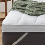 Jamdok Memory Foam madratsipealne 3" tikitud eemaldatav kate Medium Firm White (150 x 200 x 7,6 cm)