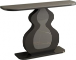 Elegantne kaasaegne Faux Marble Accent Table kitsas konsool esikusse v&otilde;i elutuppa Unikaalne diivanilaud Stiilne fuajeem&ouml;&ouml;bel Ruumis&auml;&auml;stlik disain