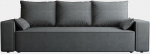 Veno Diivan magamisfunktsiooniga 242 x 95 cm - Diivan - Diivan voodikastiga - 3-kohaline - Diivanvoodi - Diivanvoodi voodikastiga - Cord - Elutuba - Velvet (Velo 635 Steel)