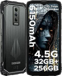 DOOGEE Blade 10 Pro Energy Outdoor mobiiltelefon ilma lepinguta, 32GB + 256GB + 2TB, 50MP kaamera, Widevine L1, 4.5G Dual SIM, Octa Core 6580mAh, Outdoor Samsung telefon Android 15, 6.56 tolli HD+ 90Hz