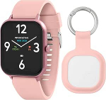 Reflex Active Naiste seeria 17 4,6 cm IP67 veekindel roosa fitness-k&otilde;ne nutikell ja ActiveTag eseme leidmise kinkekomplekt