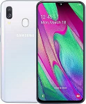 2019 Samsung Galaxy A40 Dual SIM 64GB - valge (renoveeritud)
